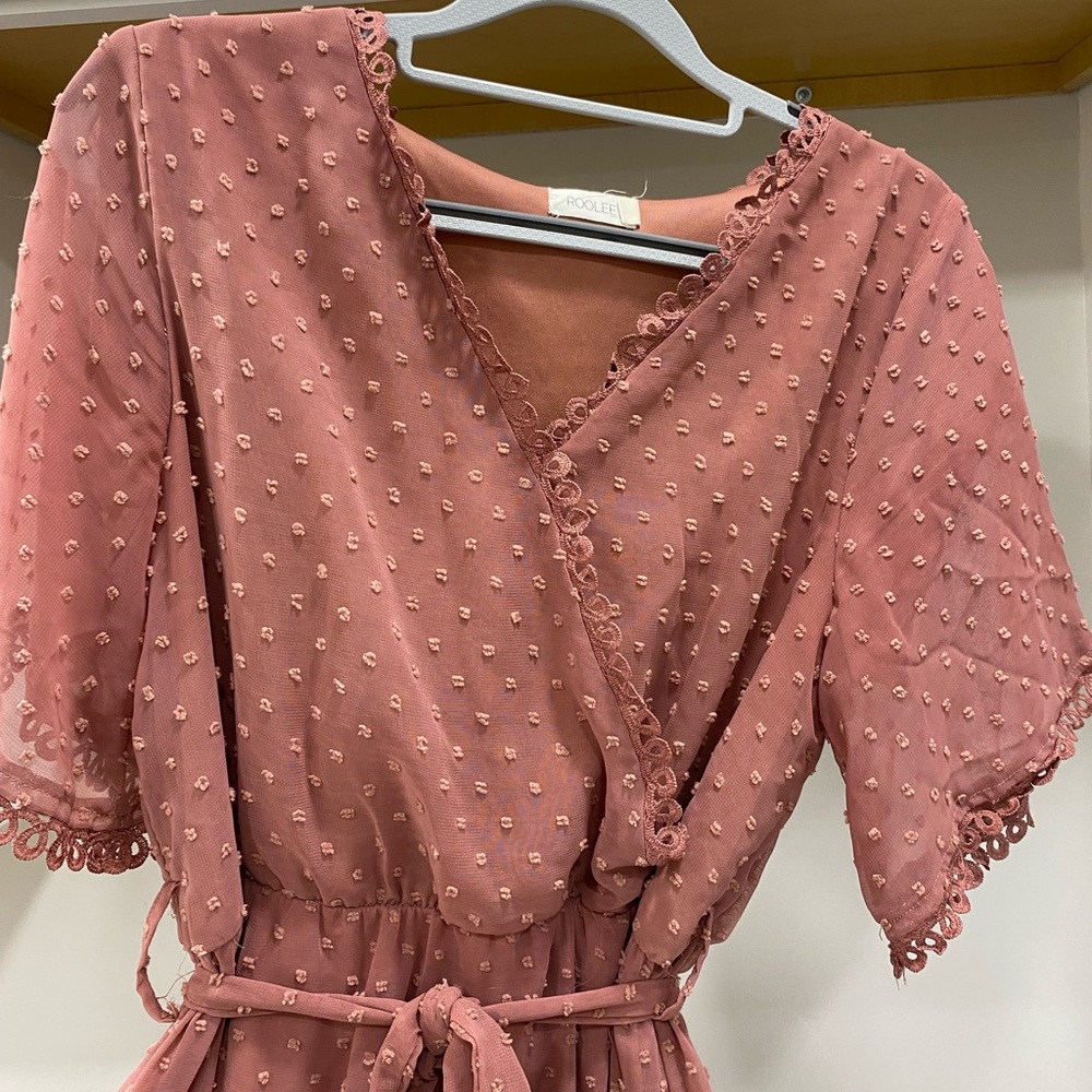 Peach Roolee Dress - Picture 2 of 4